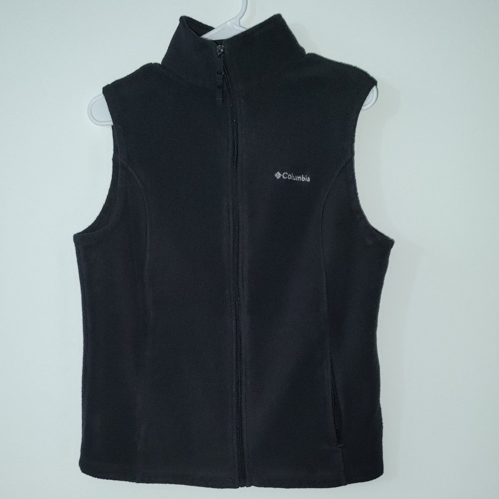 Columbia Kids Charcoal Fleece Vest/Sleeveless